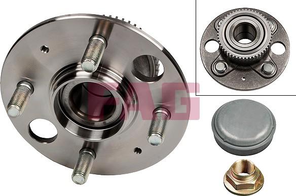 FAG 713 6178 10 - Wheel hub, bearing Kit autospares.lv