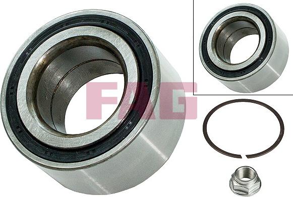 FAG 713 6173 60 - Wheel hub, bearing Kit autospares.lv