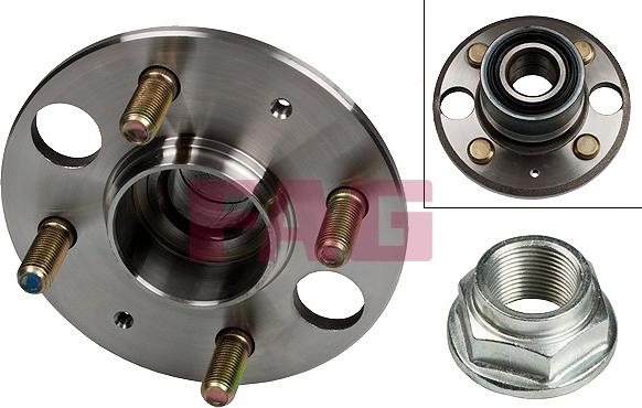 FAG 713 6172 70 - Wheel hub, bearing Kit autospares.lv