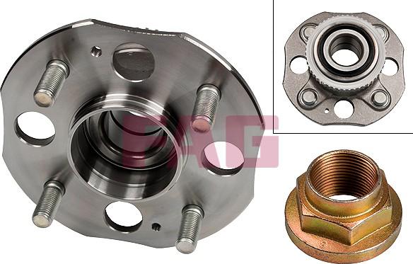 FAG 713 6177 50 - Wheel hub, bearing Kit autospares.lv