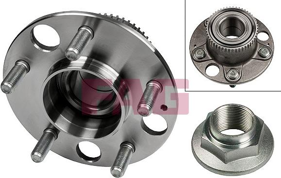 FAG 713 6177 70 - Wheel hub, bearing Kit autospares.lv