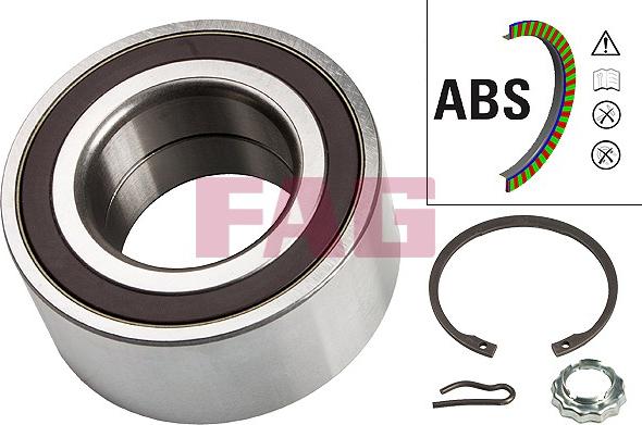 FAG 713 6305 80 - Wheel hub, bearing Kit autospares.lv