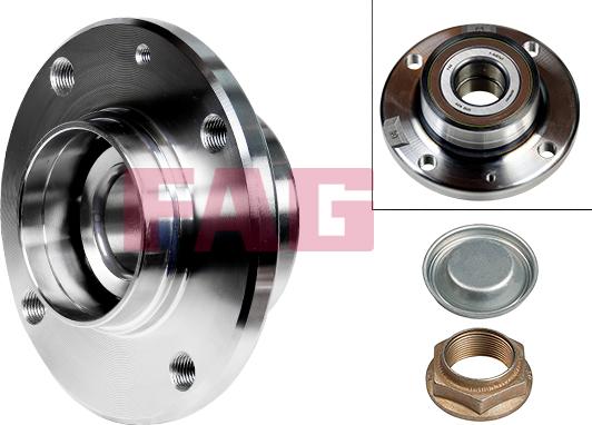 FAG 713 6305 30 - Wheel hub, bearing Kit autospares.lv