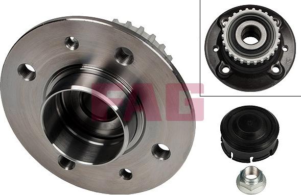 FAG 713 6306 90 - Wheel hub, bearing Kit autospares.lv