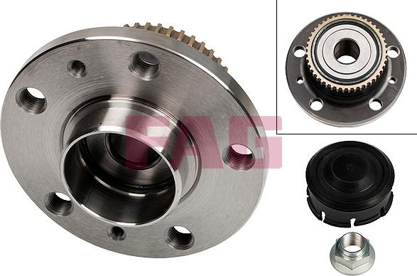 FAG 713 6306 10 - Wheel hub, bearing Kit autospares.lv