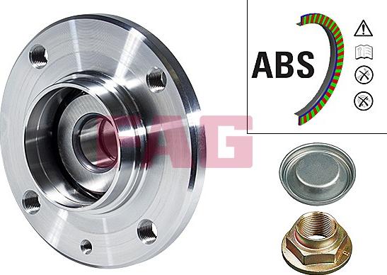 FAG 713 6308 20 - Wheel hub, bearing Kit autospares.lv