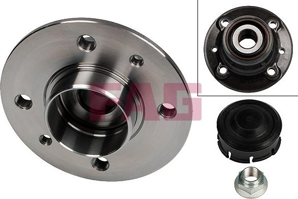 FAG 713 6303 90 - Wheel hub, bearing Kit autospares.lv