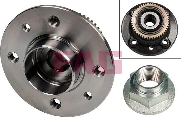 FAG 713 6303 50 - Wheel hub, bearing Kit autospares.lv