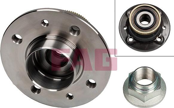 FAG 713 6303 10 - Wheel hub, bearing Kit autospares.lv