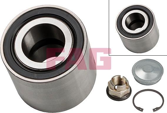 FAG 713 6302 60 - Wheel hub, bearing Kit autospares.lv