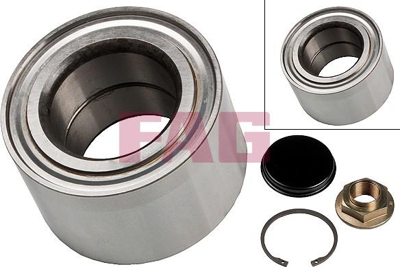 FAG 713 6307 80 - Wheel hub, bearing Kit autospares.lv