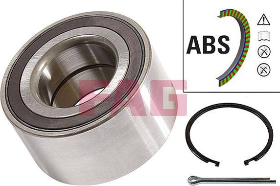 FAG 713 6330 60 - Wheel hub, bearing Kit autospares.lv