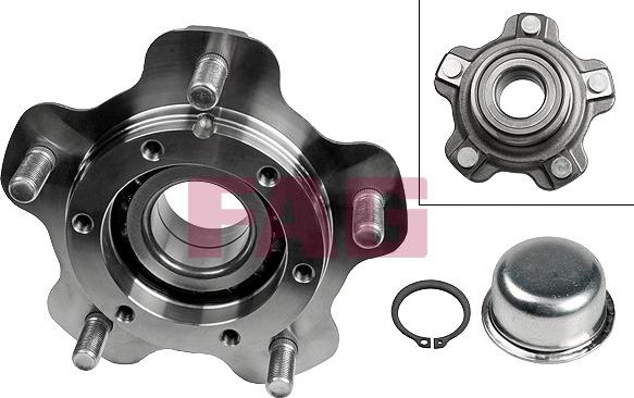 FAG 713 6236 70 - Wheel hub, bearing Kit autospares.lv