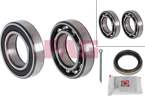 FAG 713 6230 50 - Wheel hub, bearing Kit autospares.lv