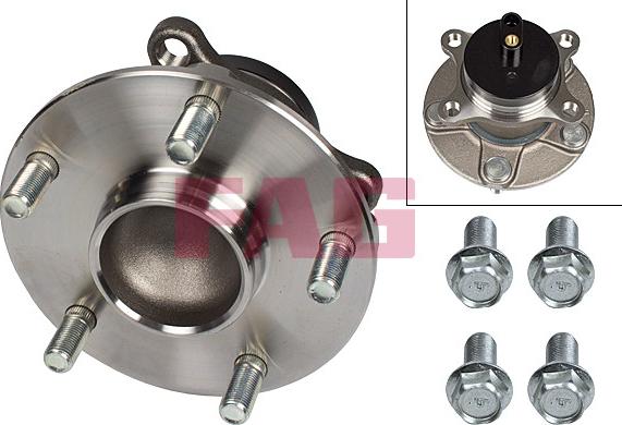 FAG 713 6237 00 - Wheel hub, bearing Kit autospares.lv