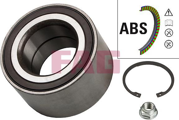 FAG 713 6270 40 - Wheel hub, bearing Kit autospares.lv