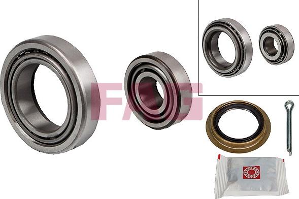 FAG 713 6702 00 - Wheel hub, bearing Kit autospares.lv