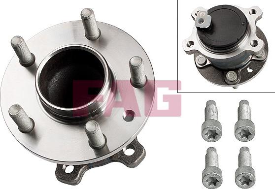 FAG 713 6789 90 - Wheel hub, bearing Kit autospares.lv