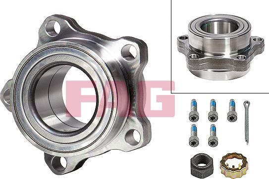 FAG 713 6789 00 - Wheel hub, bearing Kit autospares.lv