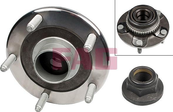 FAG 713 6787 20 - Wheel hub, bearing Kit autospares.lv