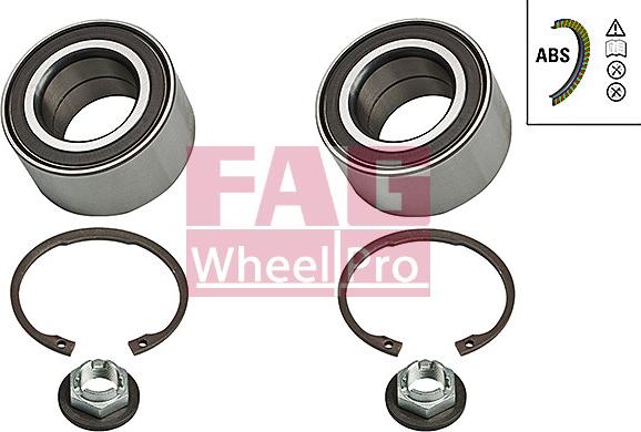 FAG 713 8058 10 - Wheel hub, bearing Kit autospares.lv