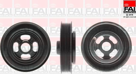 FAI AutoParts FVD1043 - Belt Pulley, crankshaft autospares.lv