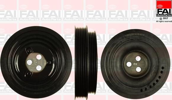 FAI AutoParts FVD1009 - Belt Pulley, crankshaft autospares.lv