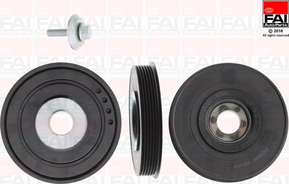 FAI AutoParts FVD1006K - Belt Pulley, crankshaft autospares.lv