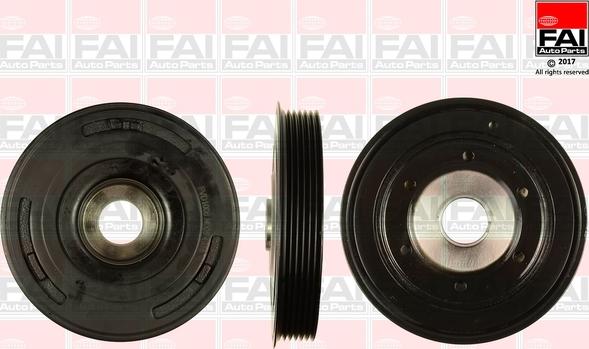 FAI AutoParts FVD1006 - Belt Pulley, crankshaft autospares.lv