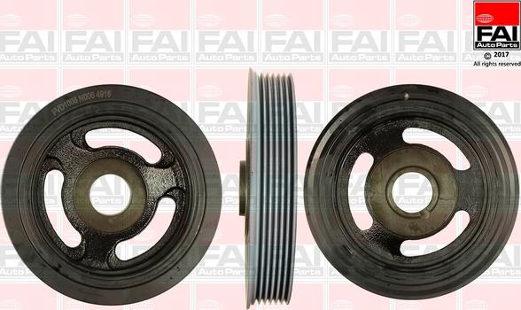 FAI AutoParts FVD1008 - Belt Pulley, crankshaft autospares.lv