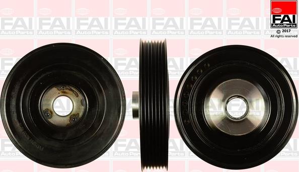 FAI AutoParts FVD1014 - Belt Pulley, crankshaft autospares.lv