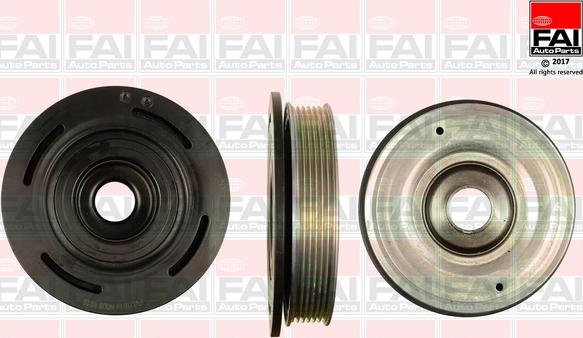 FAI AutoParts FVD1016 - Belt Pulley, crankshaft autospares.lv