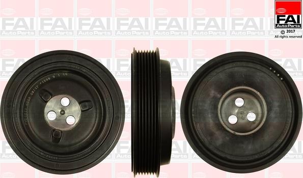 FAI AutoParts FVD1010 - Belt Pulley, crankshaft autospares.lv