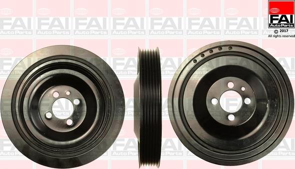 FAI AutoParts FVD1034 - Belt Pulley, crankshaft autospares.lv