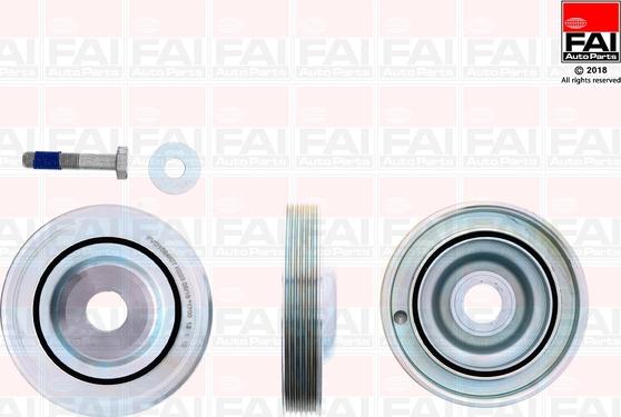 FAI AutoParts FVD1024K - Belt Pulley, crankshaft autospares.lv