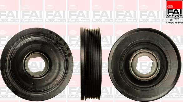 FAI AutoParts FVD1021 - Belt Pulley, crankshaft autospares.lv