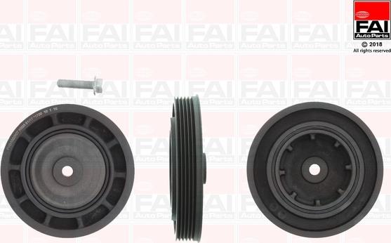 FAI AutoParts FVD1022K - Belt Pulley, crankshaft autospares.lv