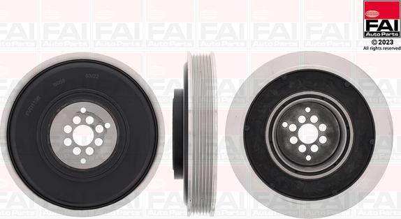 FAI AutoParts FVD1108 - Belt Pulley, crankshaft autospares.lv