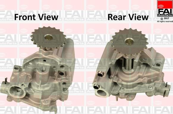 FAI AutoParts OP337 - Oil Pump autospares.lv