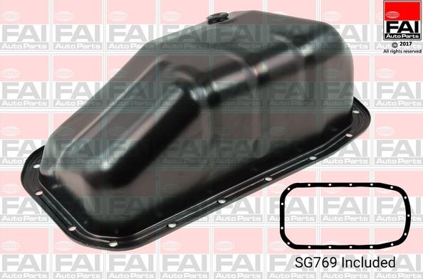 FAI AutoParts PAN007 - Oil sump autospares.lv