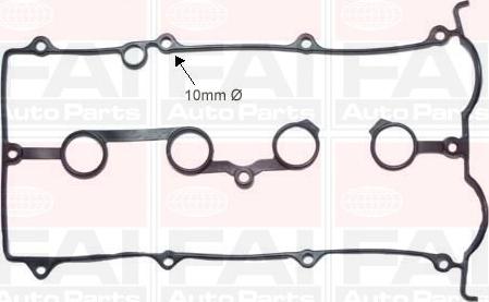 FAI AutoParts RC971S - Gasket, cylinder head cover autospares.lv