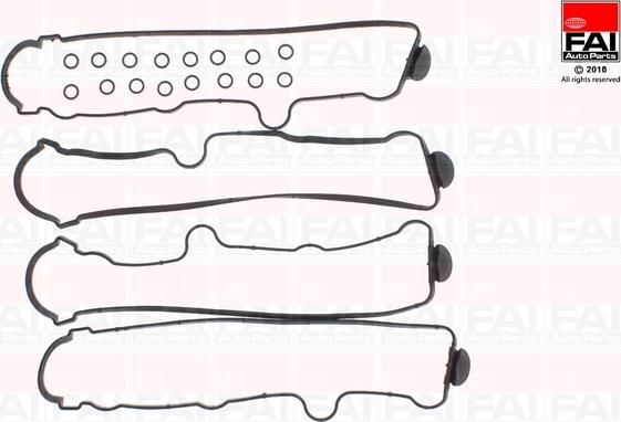 FAI AutoParts RC846S - Gasket, cylinder head cover autospares.lv