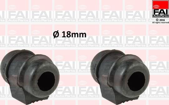 FAI AutoParts SS1293K - Bearing Bush, stabiliser autospares.lv