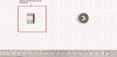 FAI AutoParts T9444 - Tensioner Pulley, timing belt autospares.lv