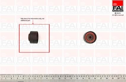 FAI AutoParts T9468 - Deflection / Guide Pulley, timing belt autospares.lv