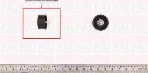 FAI AutoParts T9401 - Deflection / Guide Pulley, timing belt autospares.lv