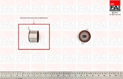 FAI AutoParts T9417 - Tensioner Pulley, timing belt autospares.lv