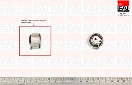 FAI AutoParts T9573 - Tensioner Pulley, timing belt autospares.lv