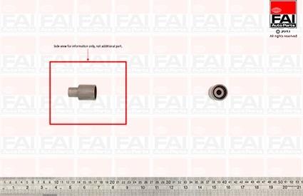 FAI AutoParts T9343 - Deflection / Guide Pulley, timing belt autospares.lv