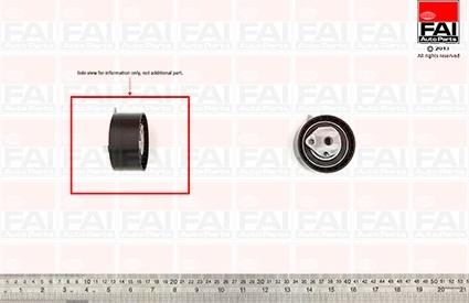 FAI AutoParts T9369 - Tensioner Pulley, timing belt autospares.lv
